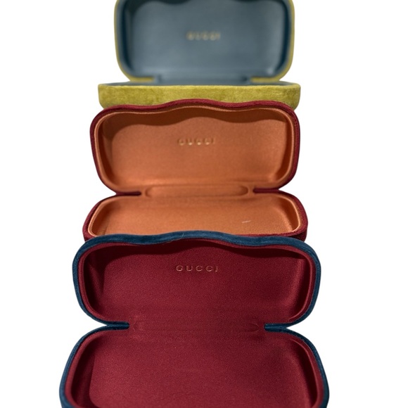Gucci Multicolor Eyewear Case Set Bundle of 3 - Picture 1 of 7
